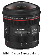 Canon EF 8-15mm 1:4L Fisheye USM