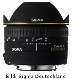 Sigma 15mm F2,8 EX DG FISHEYE