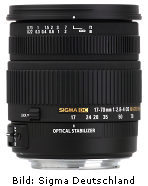 Sigma 17-70mm F2,8-4 DC MAKRO OS HSM