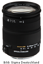 Sigma 18-200mm F3,5-6,3 DC OS / HSM