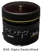 Sigma 8mm F3,5 EX DG Zirkular Fisheye